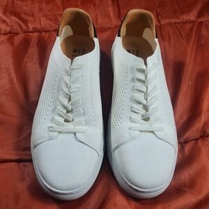 Mix No. 6 Mikell Slip-On Sneaker - Men's Size 8.5M White/Blk/Brwn Casual Comfort